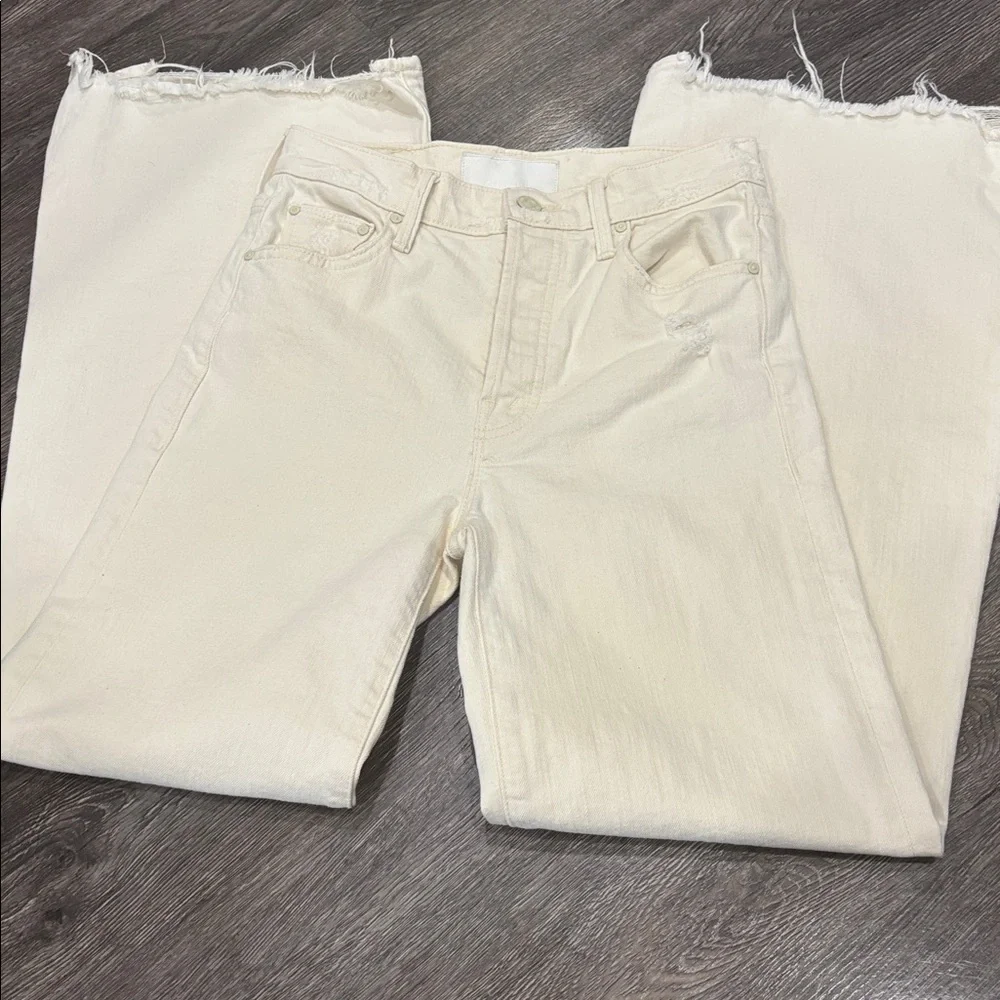 MOTHER Denim The Tomcat Roller Chew Flare Jeans - Unnatural Acts - Picture 5 of 9